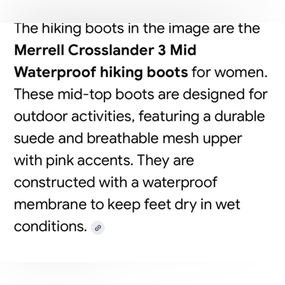 MERRELL Ladies Hiking waterproof Crosslander 3 Mid WP size 10 NIB - Picture 8 of 15